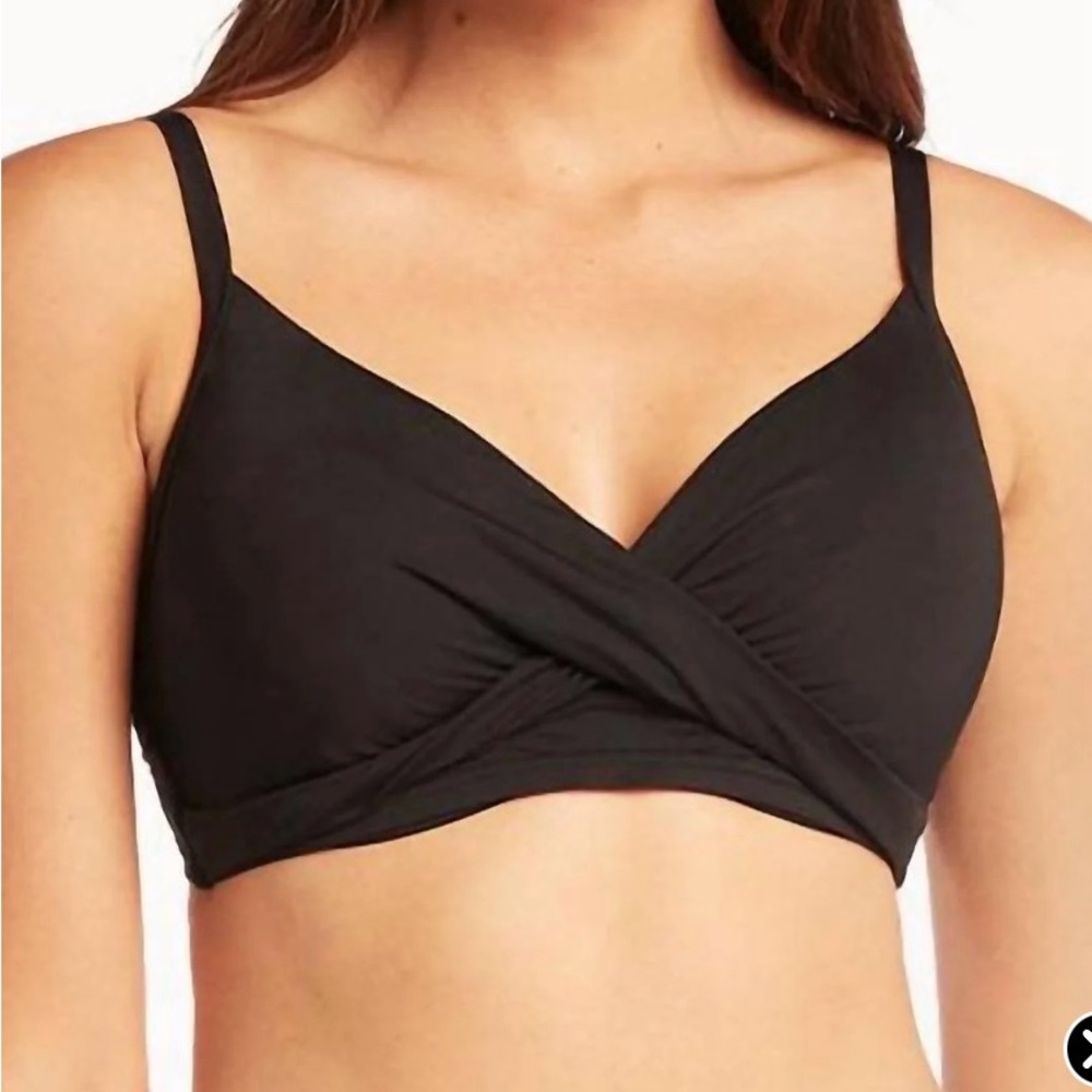 Sea Level Australia - Eco Essentials Twist Front Cup Bikini Bra 12